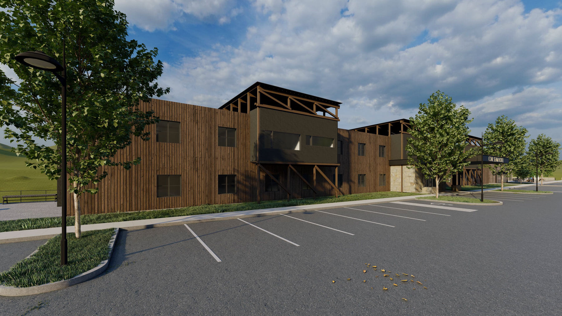 Newcastle mixed use commercial development