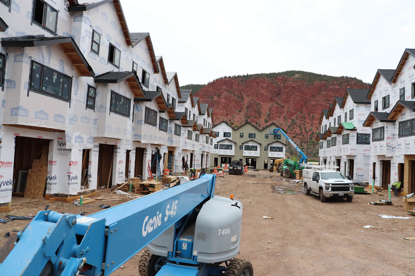 Solstice Townhomes Construction Progress