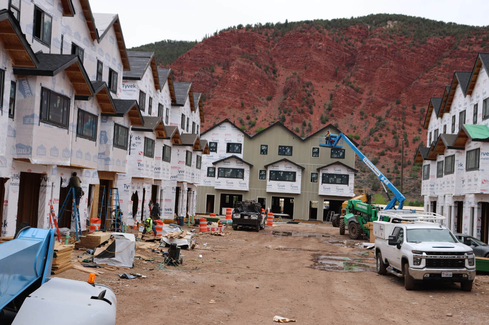 Solstice Townhomes Construction Progress