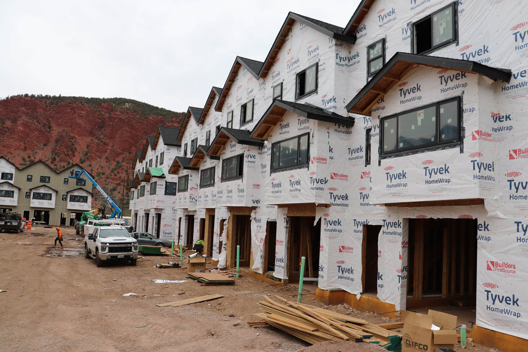 Solstice Townhomes Construction Progress