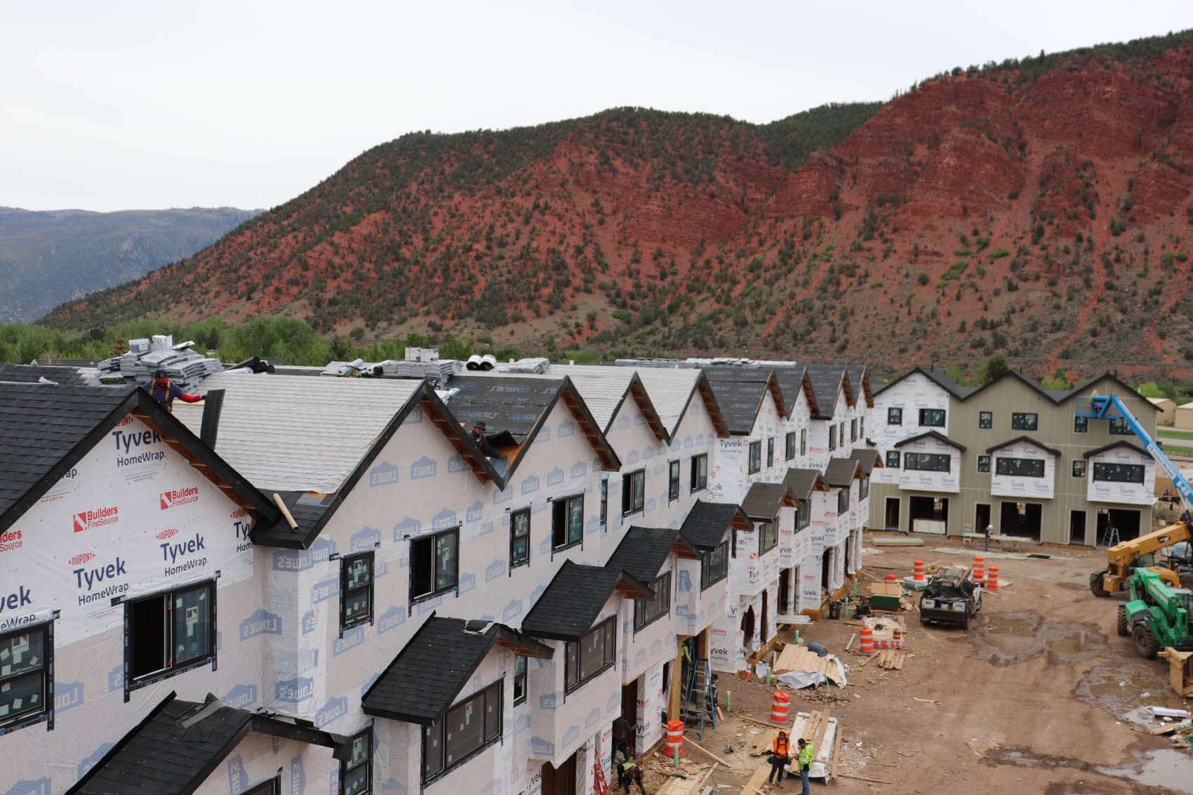 Solstice Townhomes Construction Progress