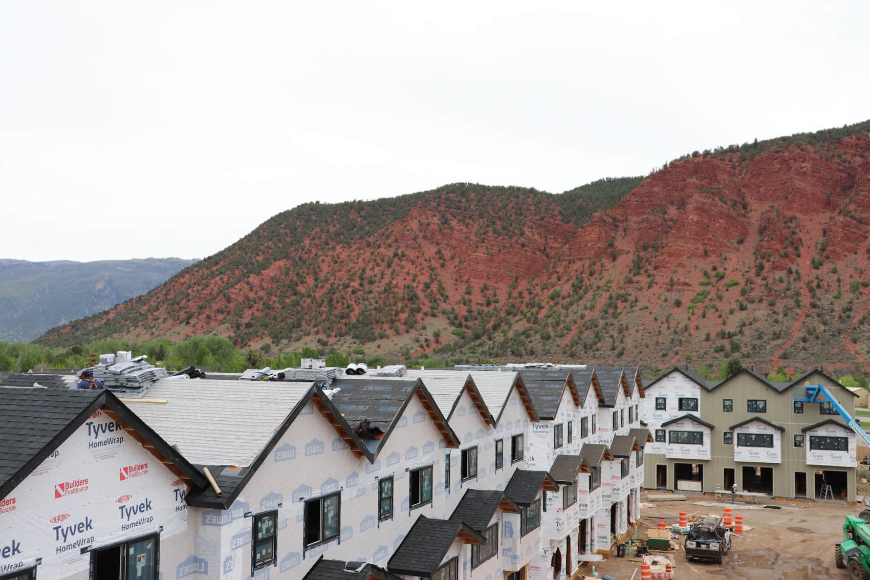 Solstice Townhomes Construction Progress