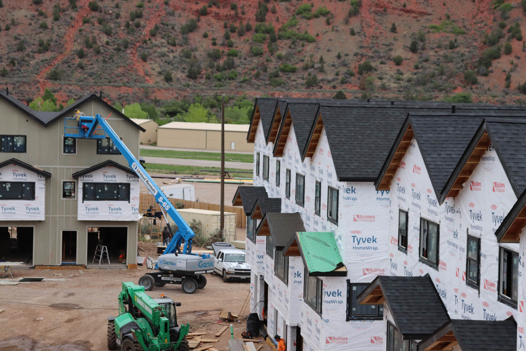 Solstice Townhomes Construction Progress