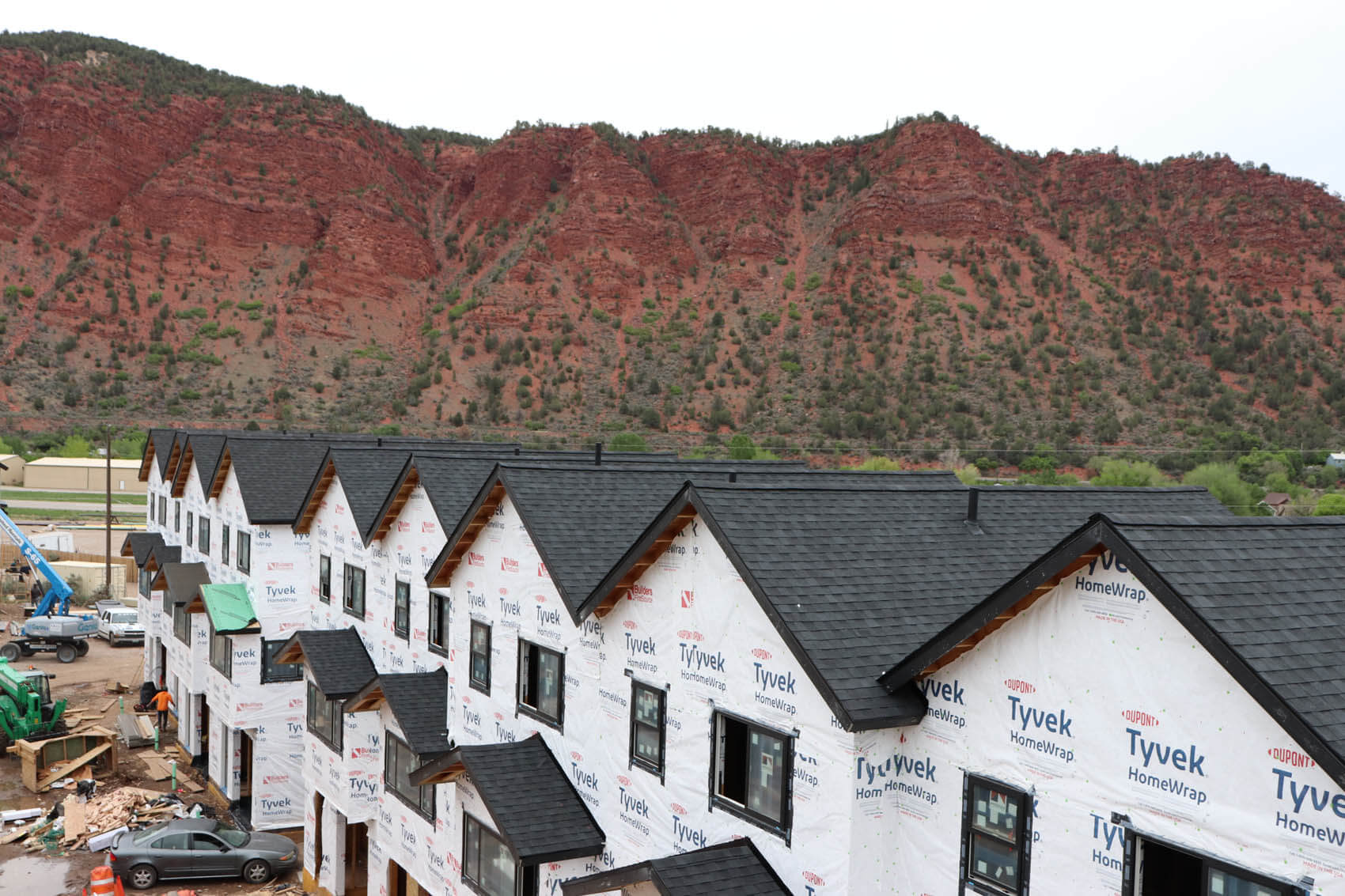 Solstice Townhomes Construction Progress