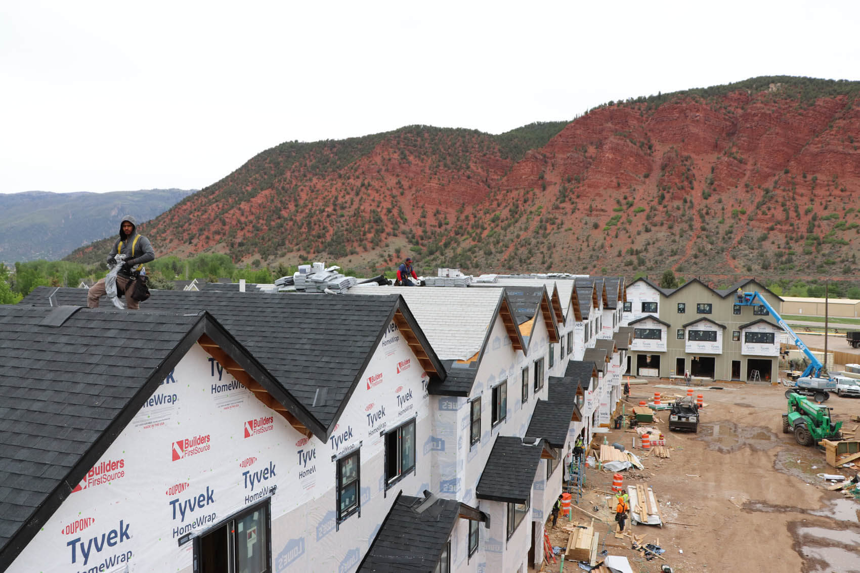 Solstice Townhomes Construction Progress