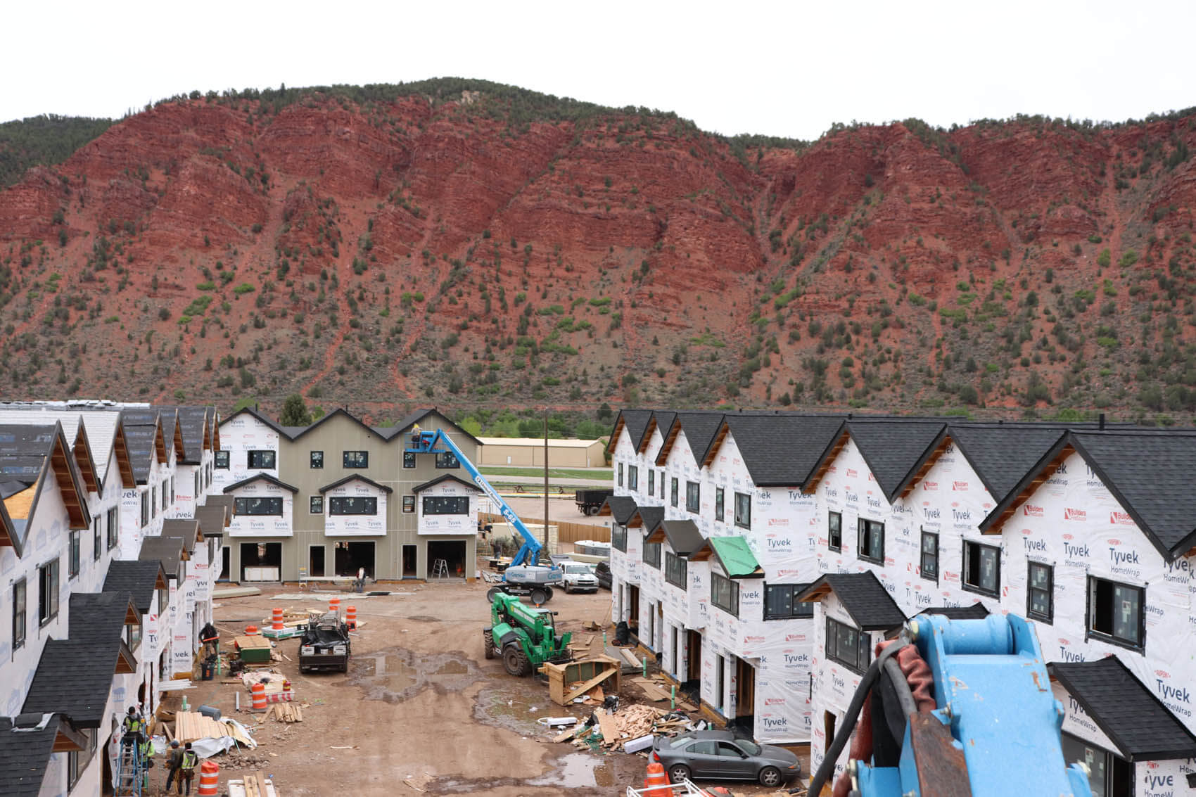 Solstice Townhomes Construction Progress