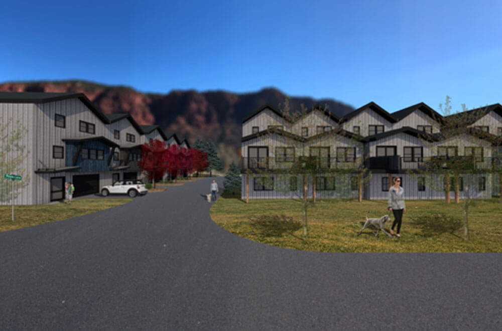 Solstice Town Homes rendering