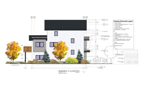 Sopris Town Homes individaul unit rendering